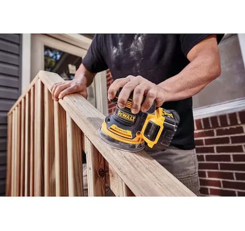 Lijadora Roto Orbital Dewalt Dcw210b 5'' 127mm 20v Negro