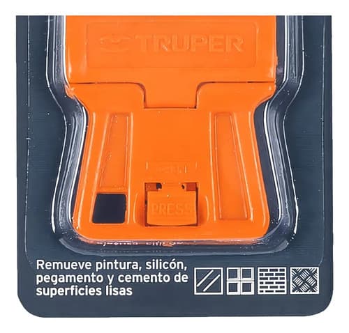 Mini Raspador Plástico Con Navaja De 40mm Truper 12352