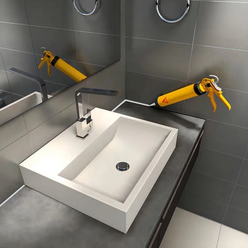 Sika Sanisil Silicona Antihongos Para Baños Y Cocinas