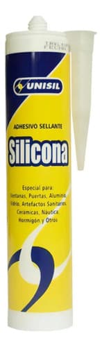 Silicona Transparente Neutra Antihongos Unisil 280ml Para Cerámica