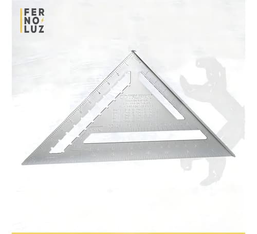 Escuadra De Aluminio Truper 12¨ Ideal Yesero Et-12a - Fc