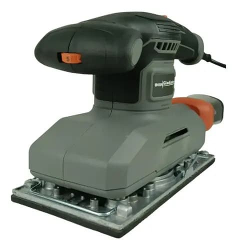 Lijadora 1/2 Lija 380 Watts Gladiator Pro - Lo912/220 Gris Oscuro
