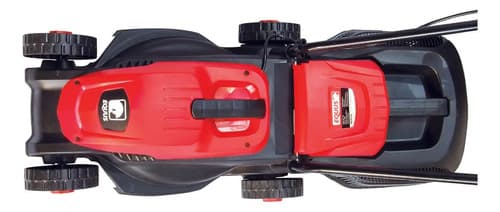 Cortadora De Césped Eléctrica Con Bolsa 1200w Equus Rojo Naranja