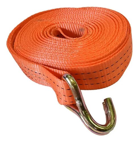 Cinta De Amarre Con Crique Para Camion 10mts X 2 Pulgadas