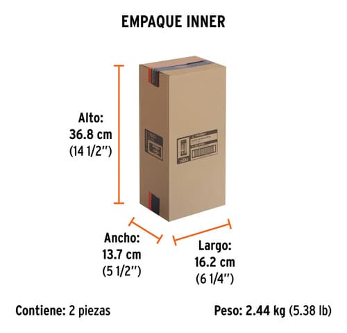 Sujetador Con Matraca Criquet Truper 2250 Kg 5mt Color Naranja