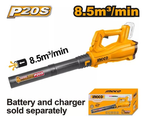 Sopladora 20v 8.5 M3/min Sin Bat/carg Ingco Cabli20323