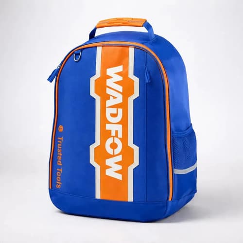 Mochila Con Cierres Wadfow Wtg4100 Azul