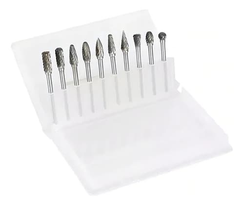 Set De 10 Raspadores De Carburo Para Metal Equus