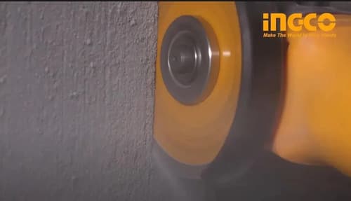 Amoladora Angular 4 1/2 750w Ingco Ag75028 Naranja 60 Hz