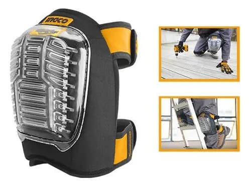 Rodilleras Antideslizante Profesional X2 Osea Par Ingco. Hnt