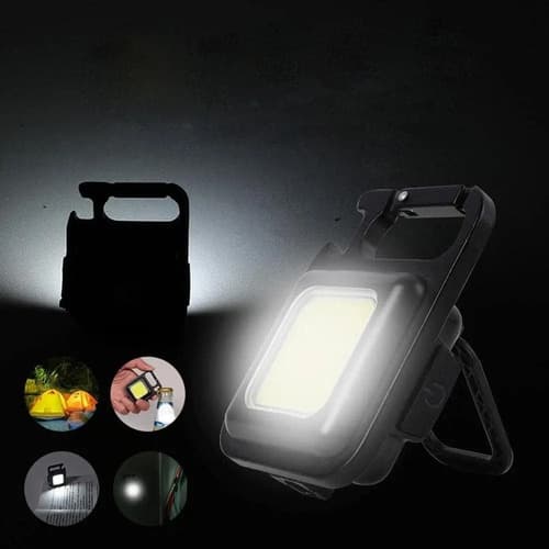Linterna Portátil De Bolsillo Con Clip Potente Mini Color De La Luz Cálido Cálido Negro