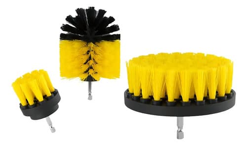 Cepillos Para Taladro Atornilladora Higiene Calidad Atrix ® Amarillo