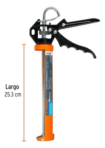 Pistola Aplicadora Para Cartucho Silicona 280ml Truper 10280