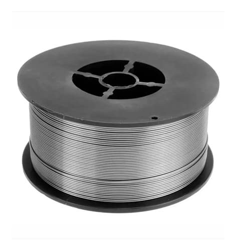 Rollo Alambre Para Soldar Mig Mag Flux Tubular 0.8mm X 2 Kg Plateado