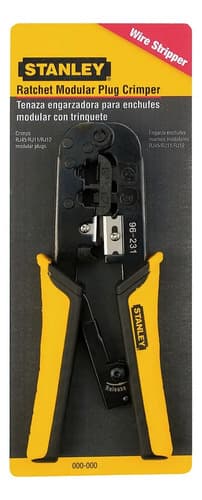 Stanley 96-225 10-24 Pelacable Y Ponchador Cortador Crimpeado Awg Autoajustable