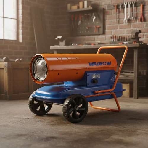 Calefactor A Diésel/kerosene 30kw 220-240v Wadfow Whts1a30 Azul