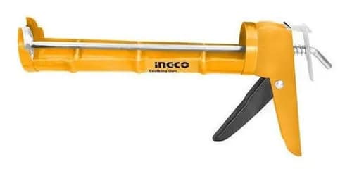 Pistola De Calafateo Ingco Hcg0309 De Aluminio Con Diseño Ergonómico