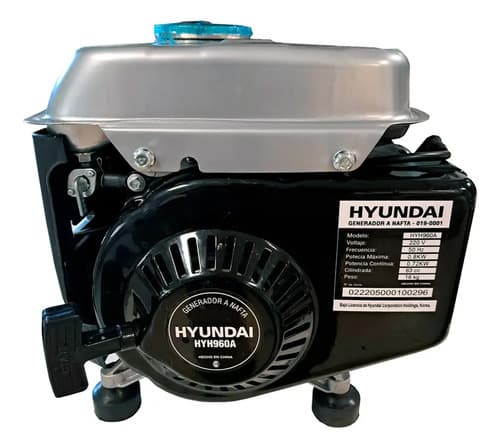 Generador Deluxe Hyundai 800w 019-0001 - Ynter Industrial
