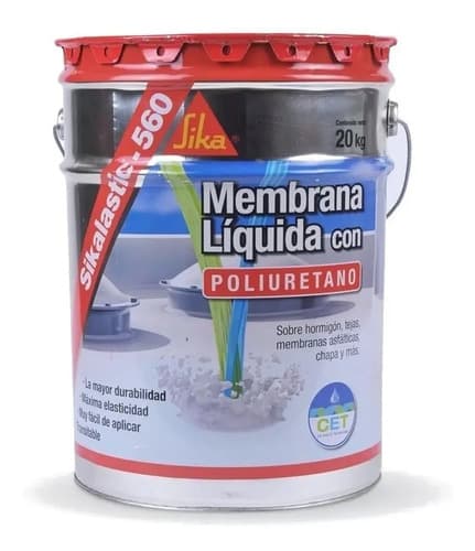 Membrana Liquida Sika- 560 Poliuretano 20kgs Blanco Mate
