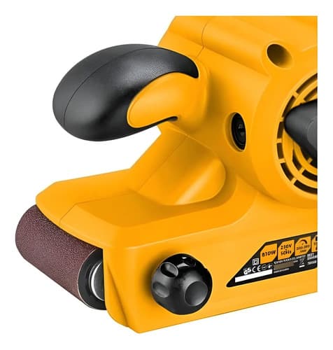 Lijadora De Banda Electrica 810w 50hz 200380 M/min Naranja Con Negro 50 Hz