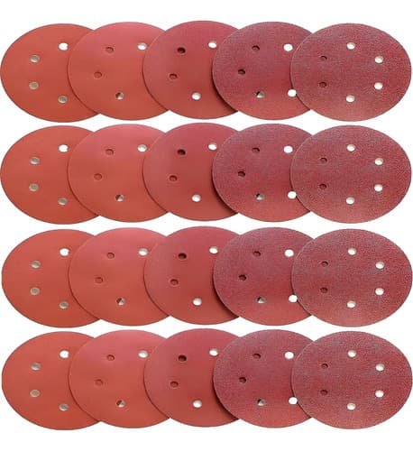 Disco Lija 225mm 60 Unidades Magazine Girassol Óxido Aluminio Velcro