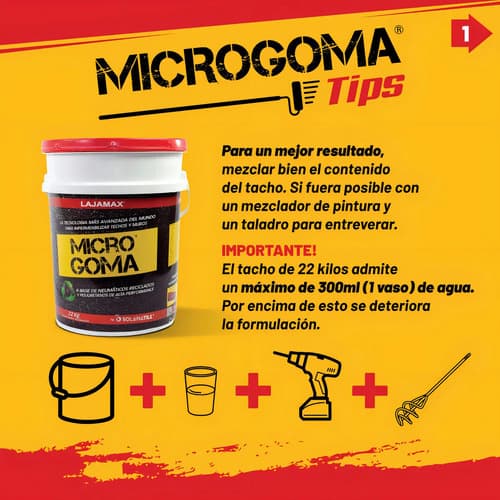 Membrana Microgoma Impermeabilizante Para Piso Y Pared Color Gris
