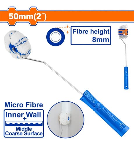 Rodillo Cilindrico Microfibra 50mm Interior Wadfow Wcb6450