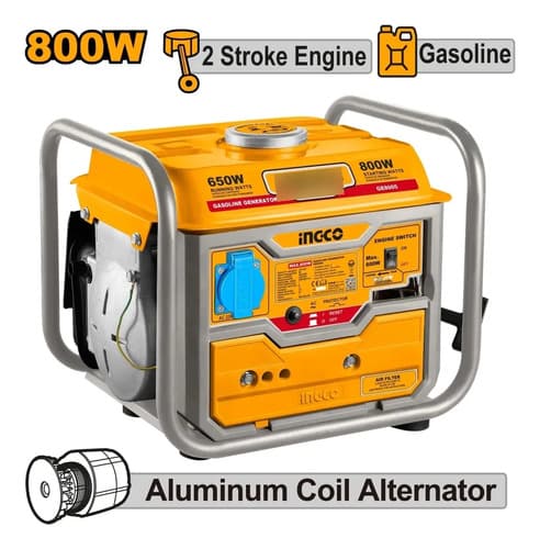 Generador A Gasolina 800w Ingco Ge8005
