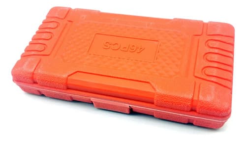Llave Crique Juego 44 Pzs Cricket Naranja Acero Cromado Herramientas