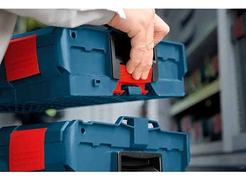Caja De Herramientas Maletin Bosch 102 L-boxx Apilable Rex Azul Marino