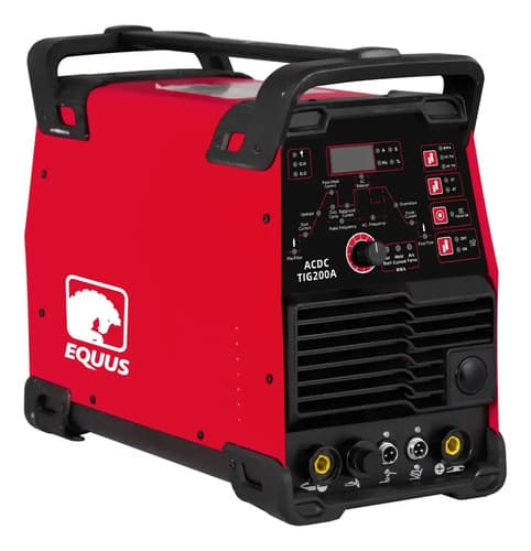Soldadora Tig Acdc 220v Equus 24 Meses De Garantia Rojo
