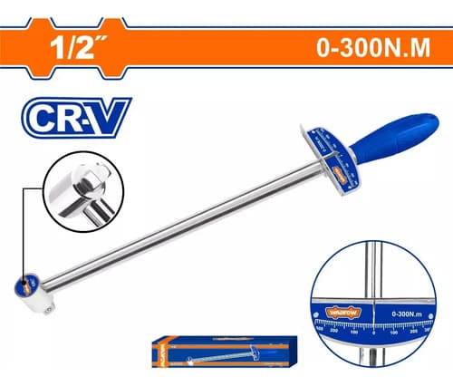 Torcometro 0-300nm 1/2  Cr-v Wsa8101 Wadfow
