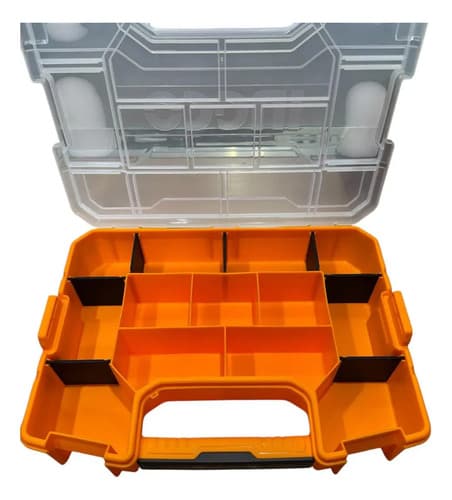 Caja Organizadora Maletin Divisiones Ingco Pbx1511 Color Amarillo