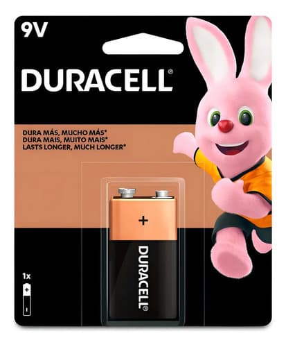 Duracell Coppertop 9v1 9v Rectangular