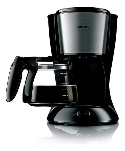 Cafetera De Filtro Philips Hd7462/20 1,2 Lts Color Black/metal