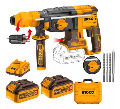 Rotomartillo 20v P20s 26mm 4 Funciones Crhli202289 Naranja Claro 50 60