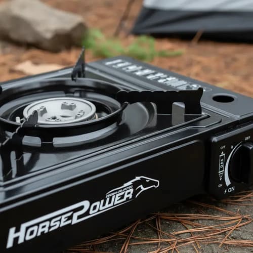 Anafe Cocina Portatil Camping 1 Hornalla Encend Electronico