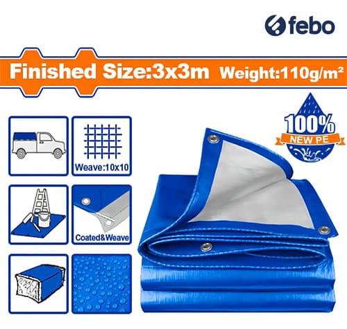 Lona Wadfow Azul 3x3m Wtq1833