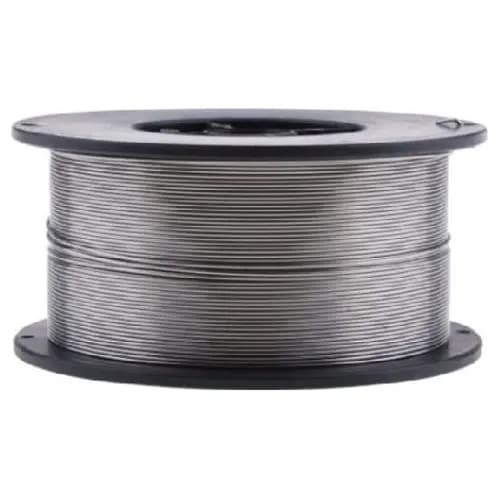 Alambre Para Soldar Flux 0.9mm Sin Gas Rollo 5kg Mig Kushiro Plateado