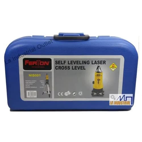 Nivel Láser Línea Laser Nis001 Precisión 1mm Amarillo Con Trípode