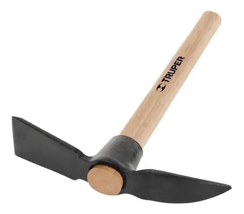 Escardillo Punta Y Pala Cabo Madera 14'' Truper Tja-2
