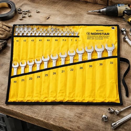 Llaves Industriales Norstar Del  6 Al 32mm Amarillo