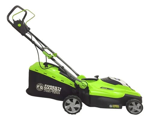 Cortadora De Pasto Eléctrica Forest & Garden Cp 533 Con Bolsa Recolectora De 1.3 Kw Y Color Verde