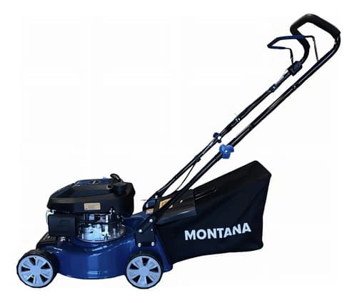 Maquina De Cortar Cesped Montana 3,5 Hp Cortadora Nafta Azul