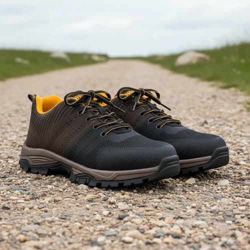 Zapatos Seguridad Sb Puntera Acero Ingco Talles 39 Al 46 Marrón Oscuro 39 Uy