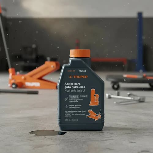 Aceite Hidraulico Para Gatos 1 Litro Truper 102932