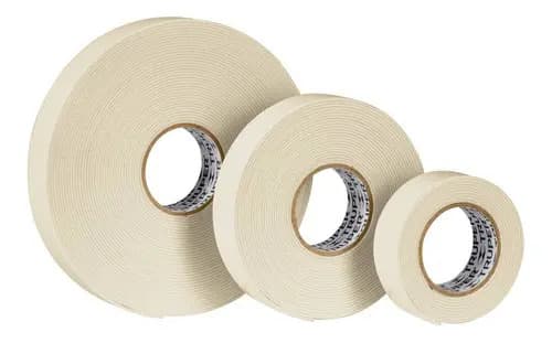 Cinta Doble Faz Truper 19mm X 5m - Ferrejido Color Blanco