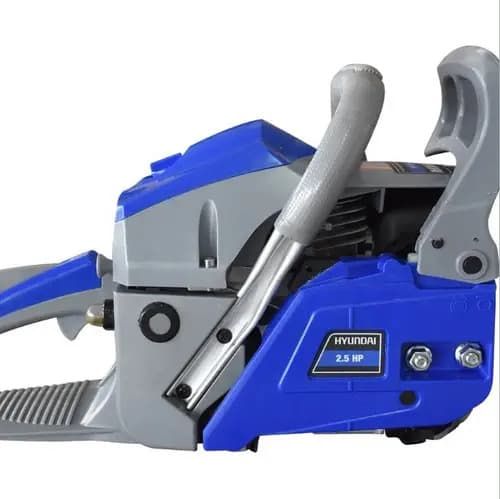 Motosierra Hyundai 2.5 Hp Barra 18 Turbo450 Color Azul