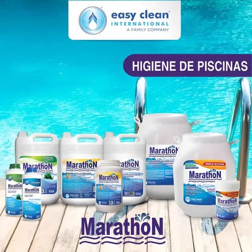 Pastillas De Cloro 90% Tricloro Marathon 1kg Alguicida Clarificante