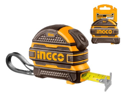 Cinta Metrica 8 M X25 Mm Ingco Hsmt08825n